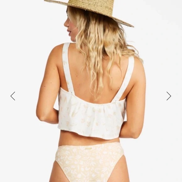 Billabong Sea Through Me Lotta Sun Crop - Picture 2 of 9